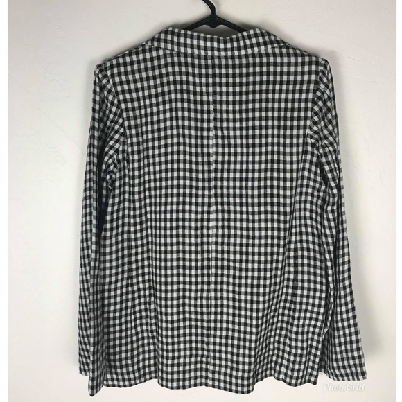 NWT Lovers + Friends Fanning Gingham Blazer - Picture 4 of 4